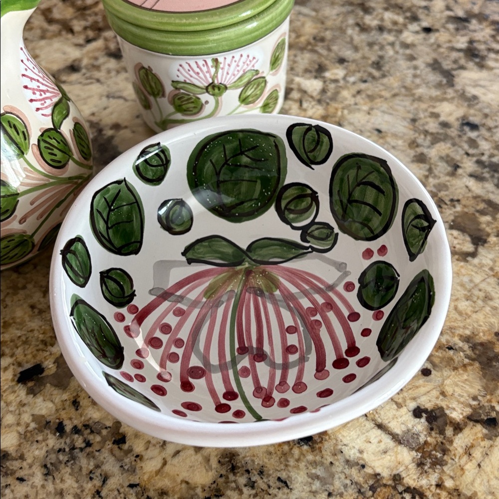 Floral Ceramic Kitchen Set - Picture 6 of 7